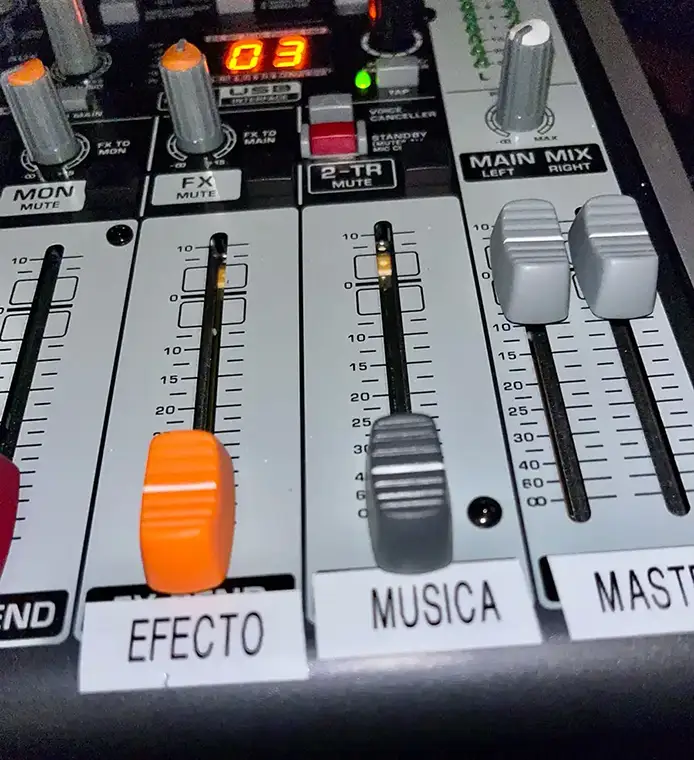 Audio para eventos