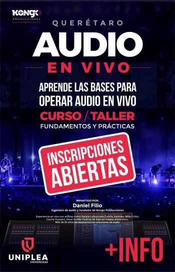 capacitacion y cursos de audio