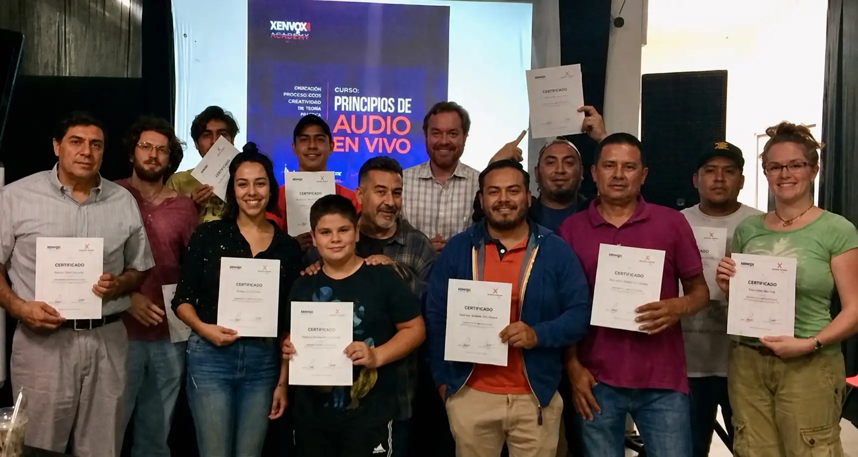 Curso de principios de audio en vivo